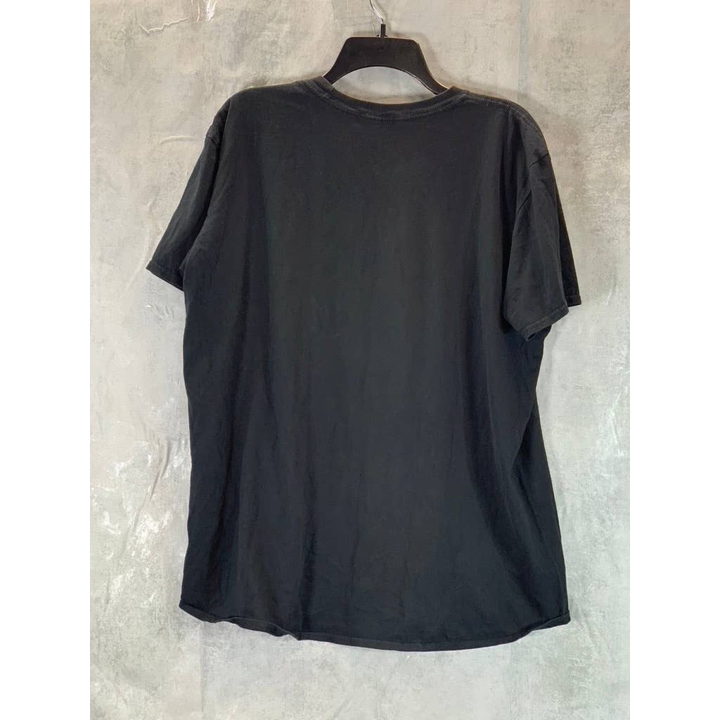 BOOHOOMAN Men's Black Oversized Man Official Car Graphic Crewneck T-Shirt SZ M