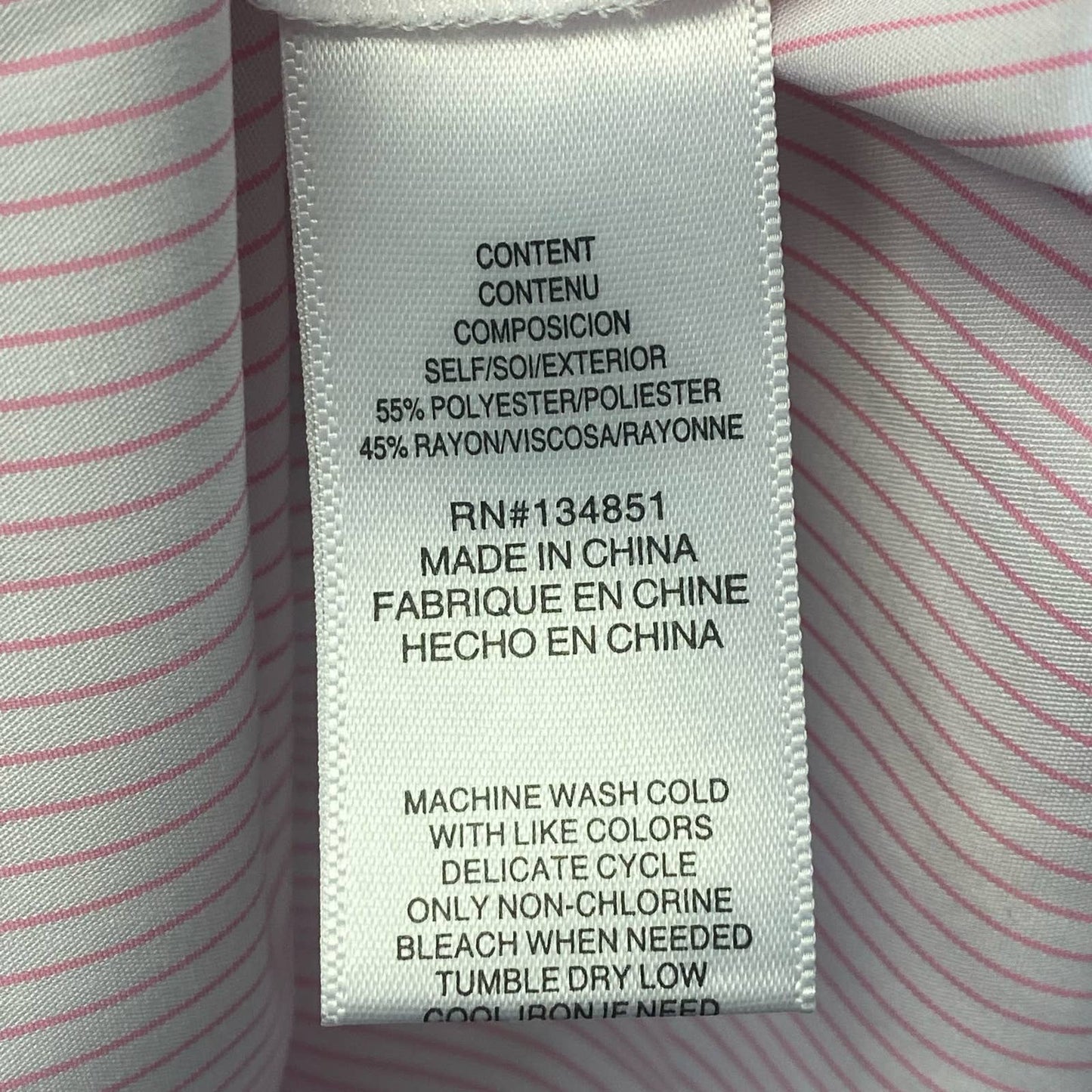 WAYF Women's Plus Size Pink Striped Lightweight Lounge Pajama Pull-On Shorts SZ 2X