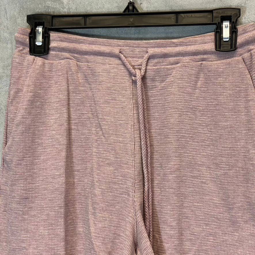 HEARTLOOM Women's Lilac Celina Mini Waffle Knit Drawstring Pull-On Shorts SZ XS