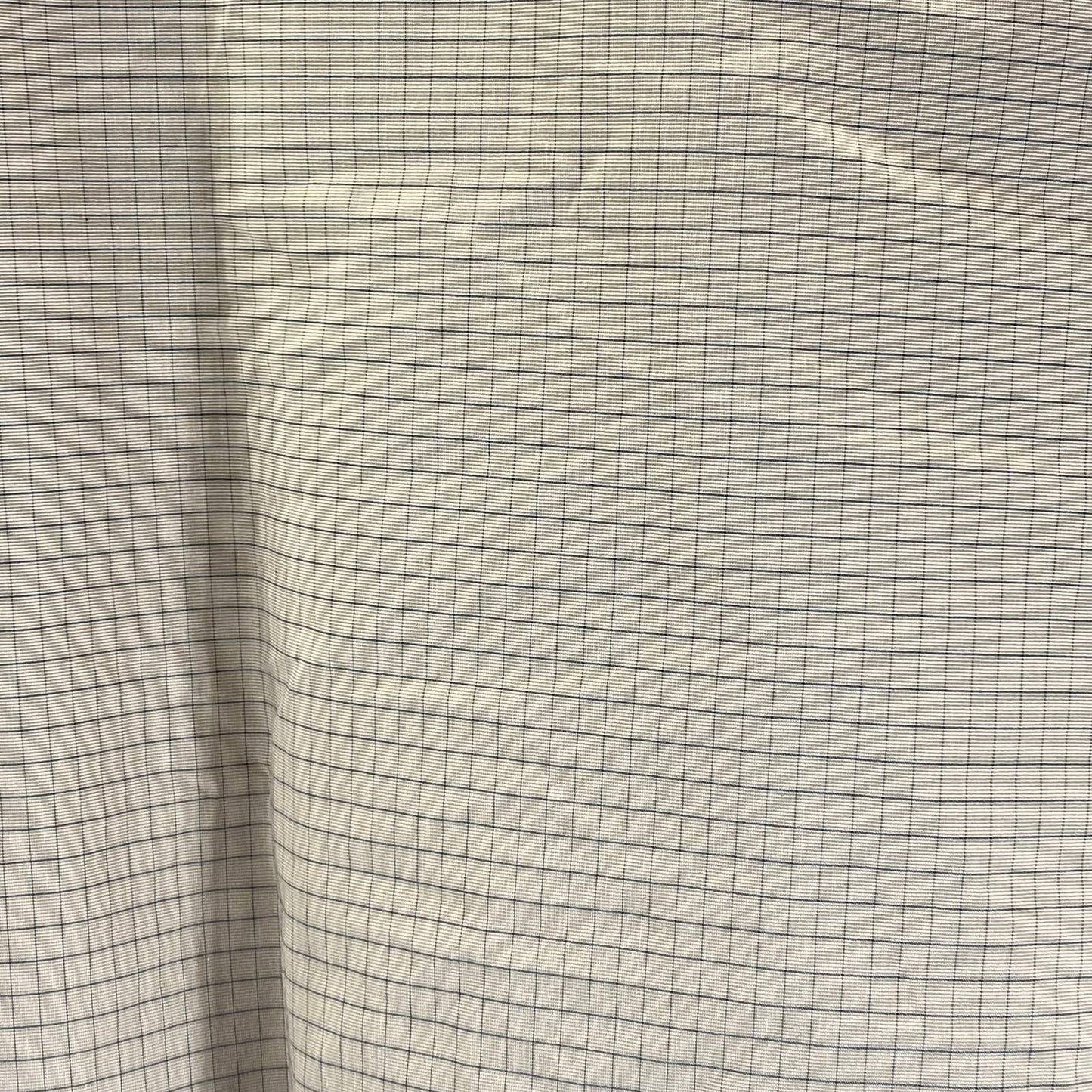 ALFANI Men's Tan Mini Check Regular-Fit Button-Up Long-Sleeve Shirt SZ 2XL