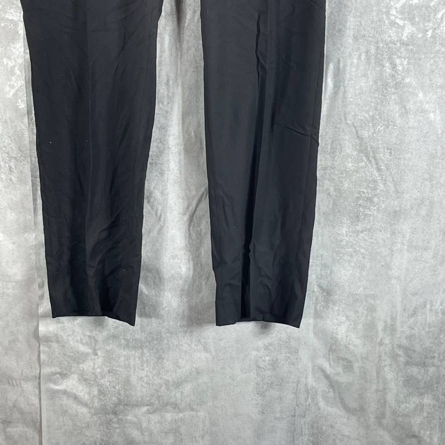 REACTION KENNETH COLE Men's Black Techni-Cole Slim-fit Dress Pants SZ 38X30