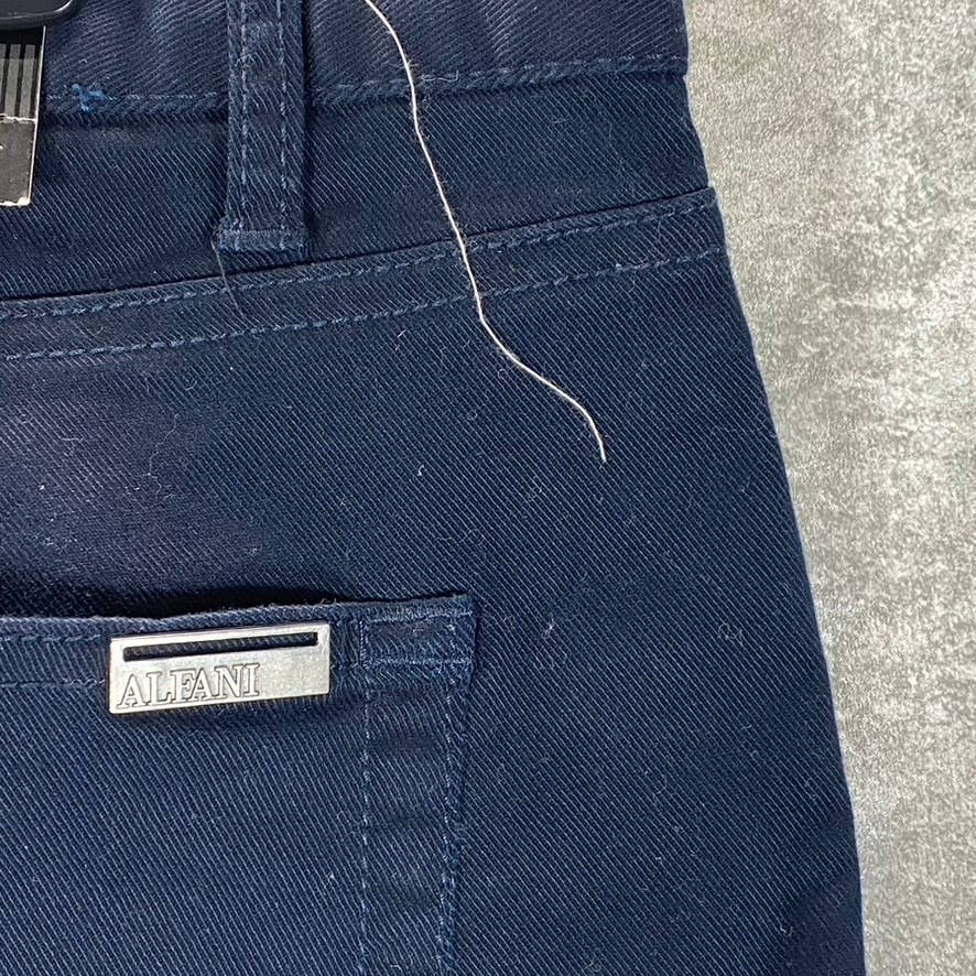 ALFANI Men's Navy Simon Straight-Leg Five-Pocket Jeans SZ 40X32