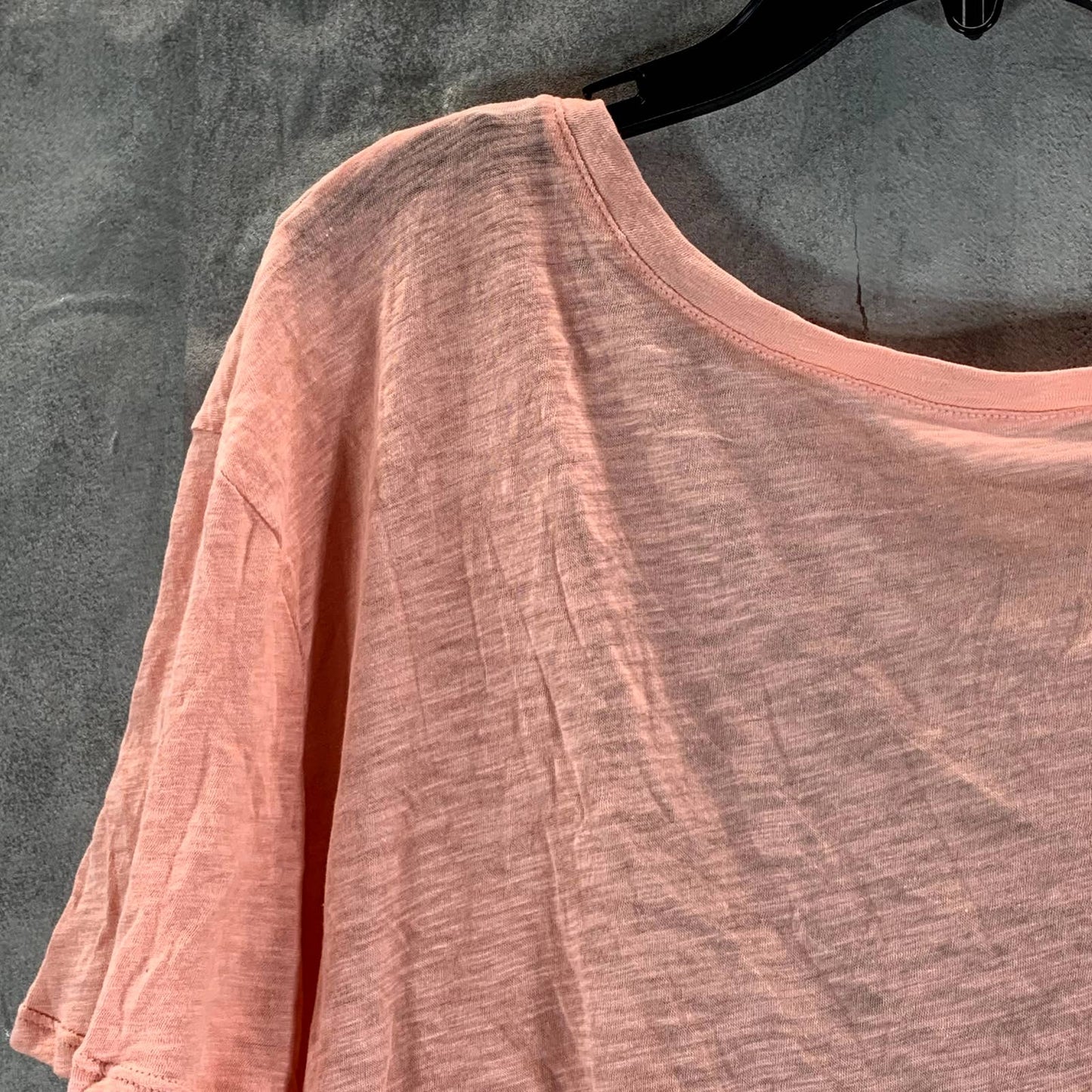 INC INTERNATIONAL CONCEPTS Women's Mango Beach V Tie-Back Ruffled Top SZ XL