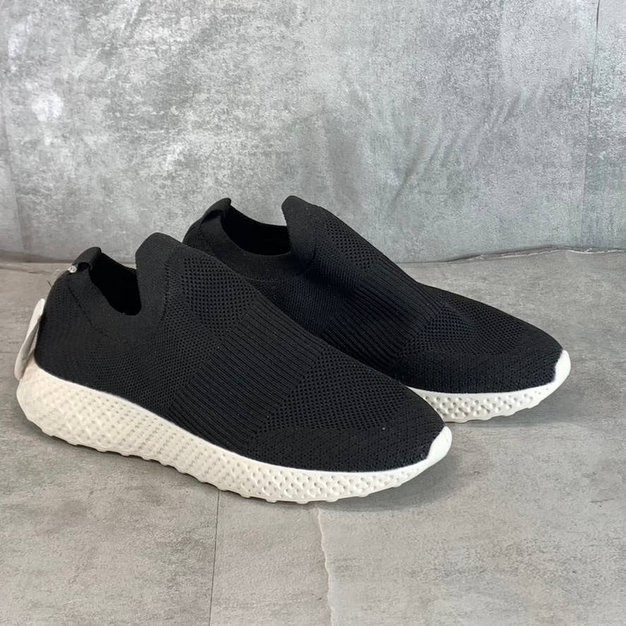 BLONDO Women's Black Knit Sarah Waterproof Slip-On Wedge Sneakers SZ 8