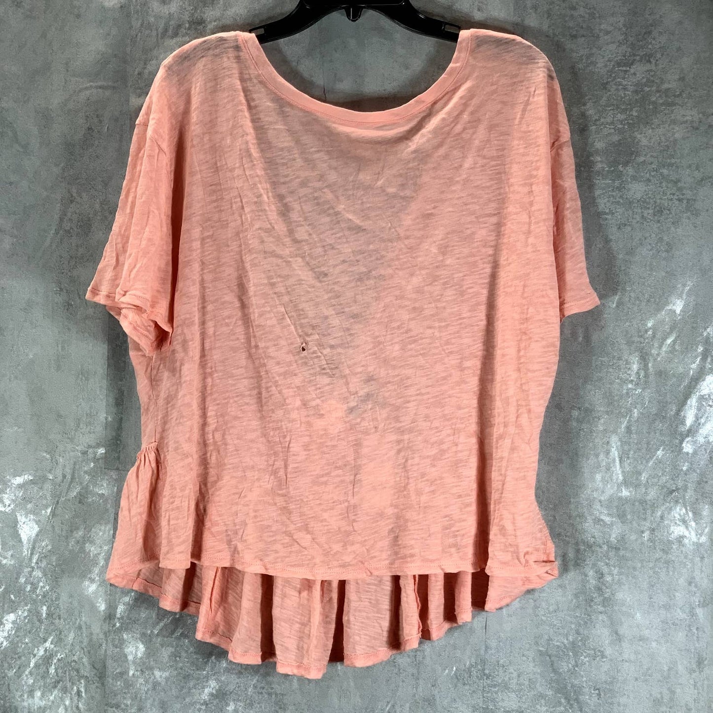 INC INTERNATIONAL CONCEPTS Women's Mango Beach V Tie-Back Ruffled Top SZ XL
