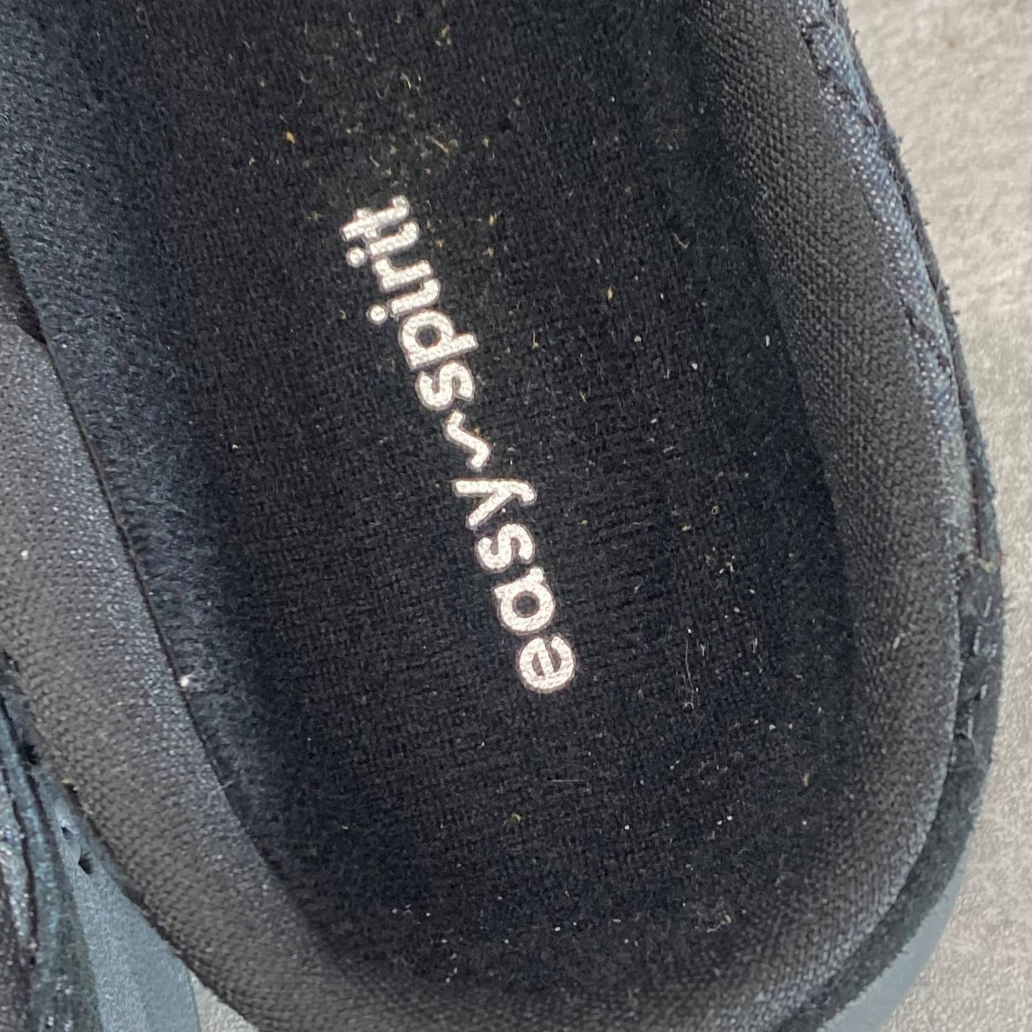 EASY SPIRIT Women's Wide Black Traveltime 557 Slip-On Clogs SZ 10W