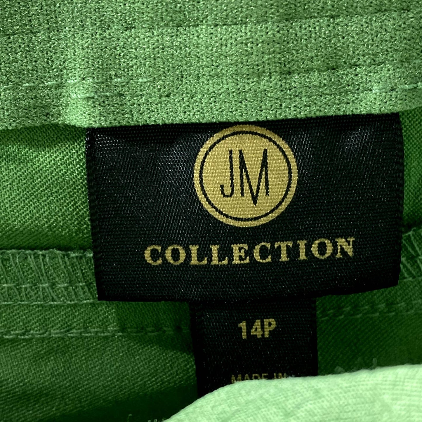 JM COLLECTION Women's Petite Pickled Tummy-Control Curvy-Fit Straight-Leg Pants