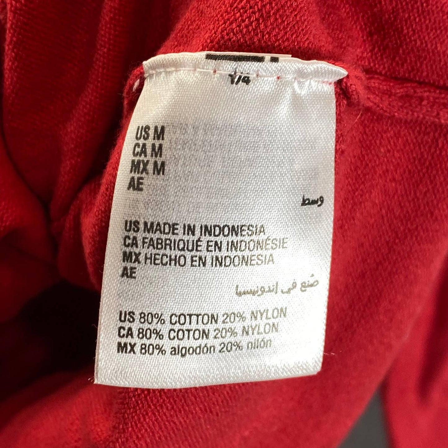 ALFANI Men's Scarlet Sage Solid V-Neck Cotton Long-Sleeve Pullover Sweater SZ M