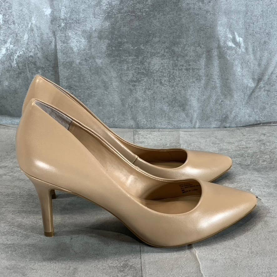 INC INTERNATIONAL CONCEPTS Women's Dark Almond Zitah Pointed-Toe Pumps SZ 8