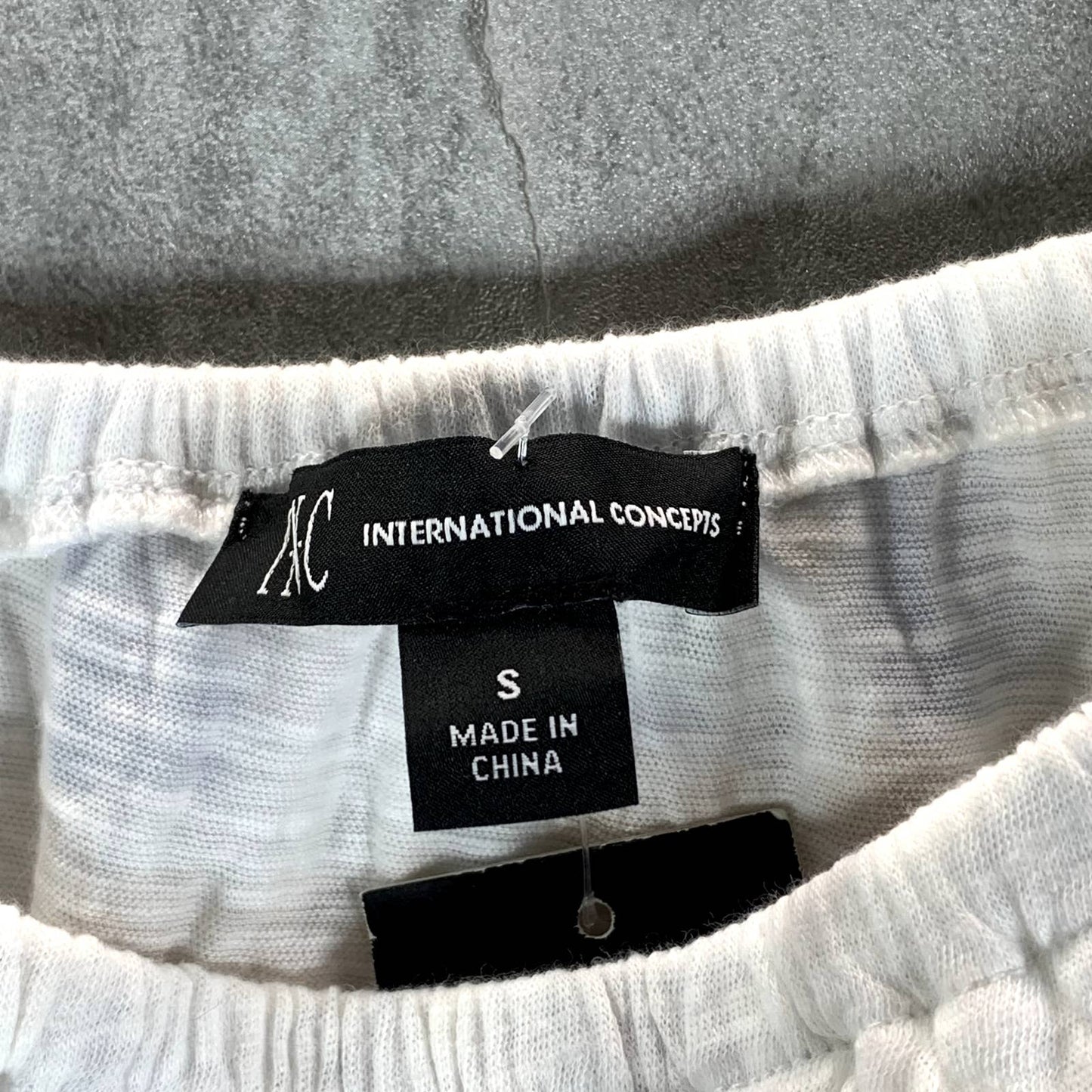 INC INTERNATIONAL CONCEPTS Women's Danielle Dye Ruffled Cold-Shoulder Top SZ S