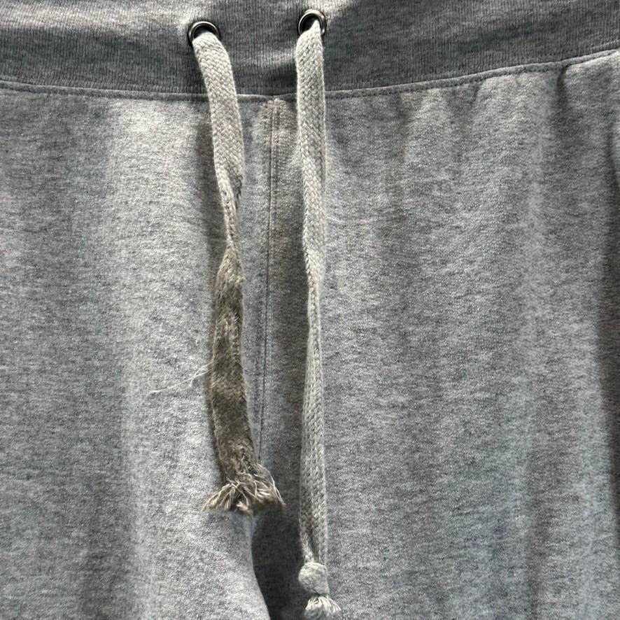 CHAMPION Women's Oxford Grey Powerblend Fleece Drawstring Waist Joggers SZ M