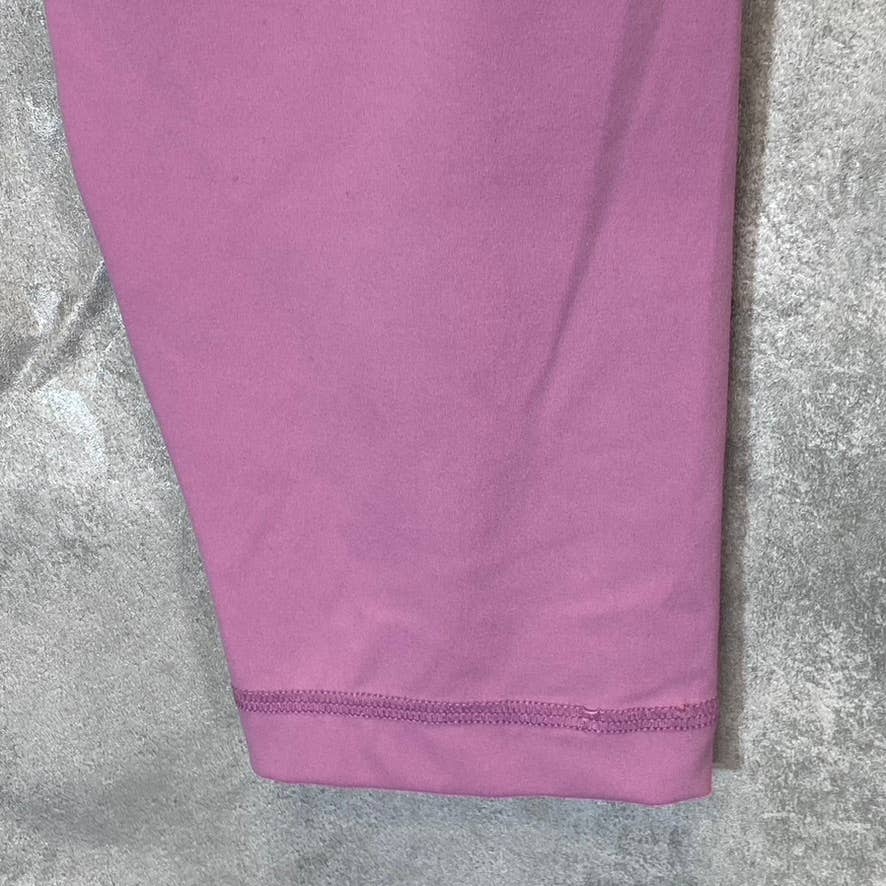 LOVE TREE Women's Pink 4-Way Stretch Wide Waistband Pull-On Leggings SZ L