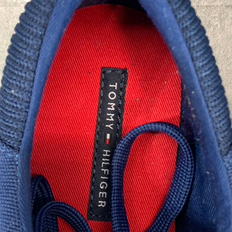 TOMMY HILFIGER Women's Dark Blue Finice Lace-Up Sneakers SZ 8.5