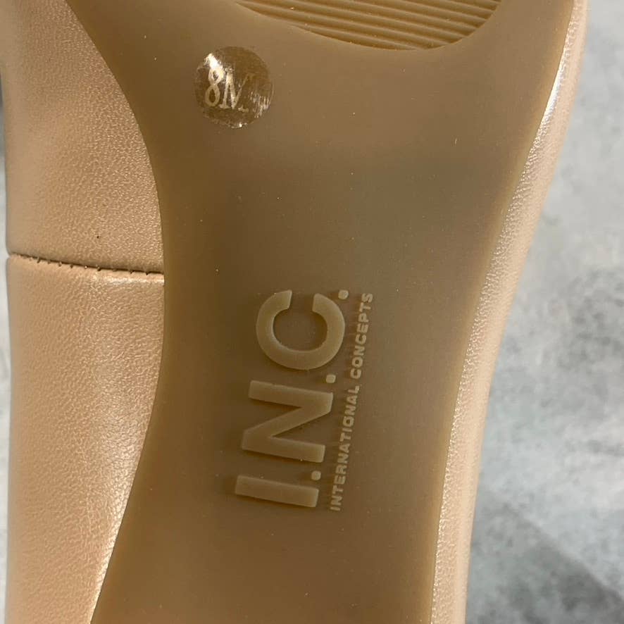 INC INTERNATIONAL CONCEPTS Women's Dark Almond Zitah Pointed-Toe Pumps SZ 8