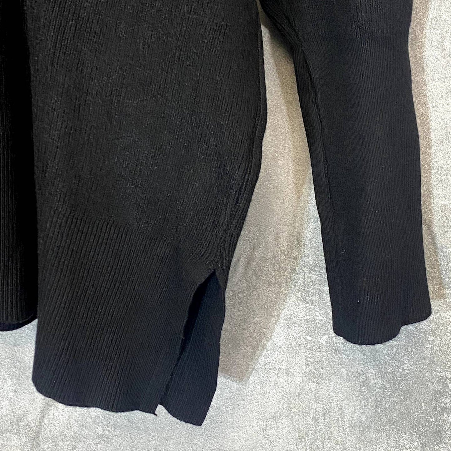 DREAMERS BY DEBUT Women's Black Oversized High Neck Pullover Sweater SZ L