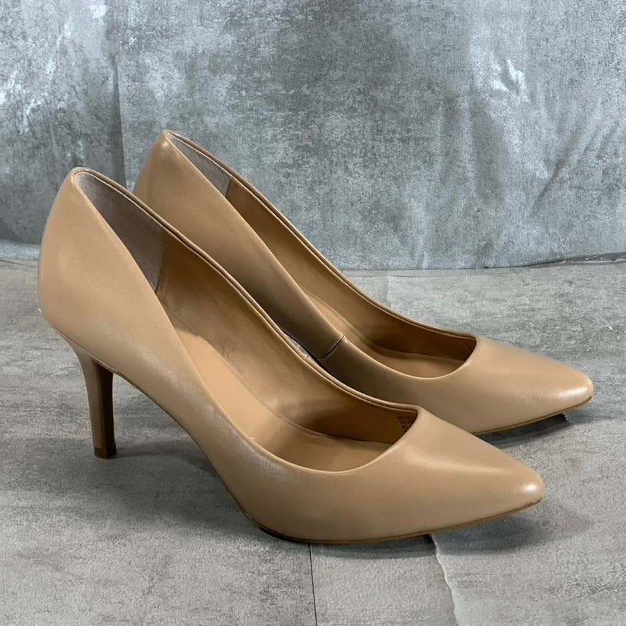 INC INTERNATIONAL CONCEPTS Women's Dark Almond Zitah Pointed-Toe Pumps SZ 8