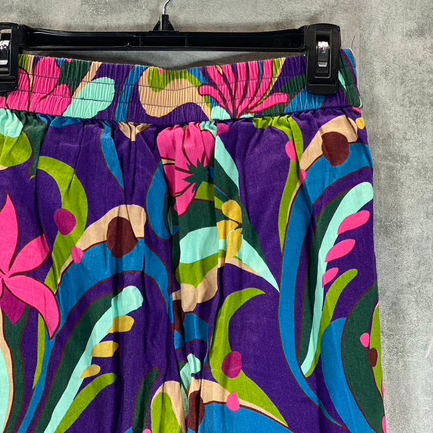INC INTERNATIONAL CONCEPTS Women's Multi Printed High-Rise Wide-Leg Pants SZ 2