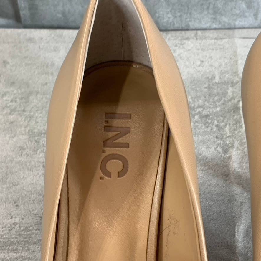 INC INTERNATIONAL CONCEPTS Women's Dark Almond Zitah Pointed-Toe Pumps SZ 8