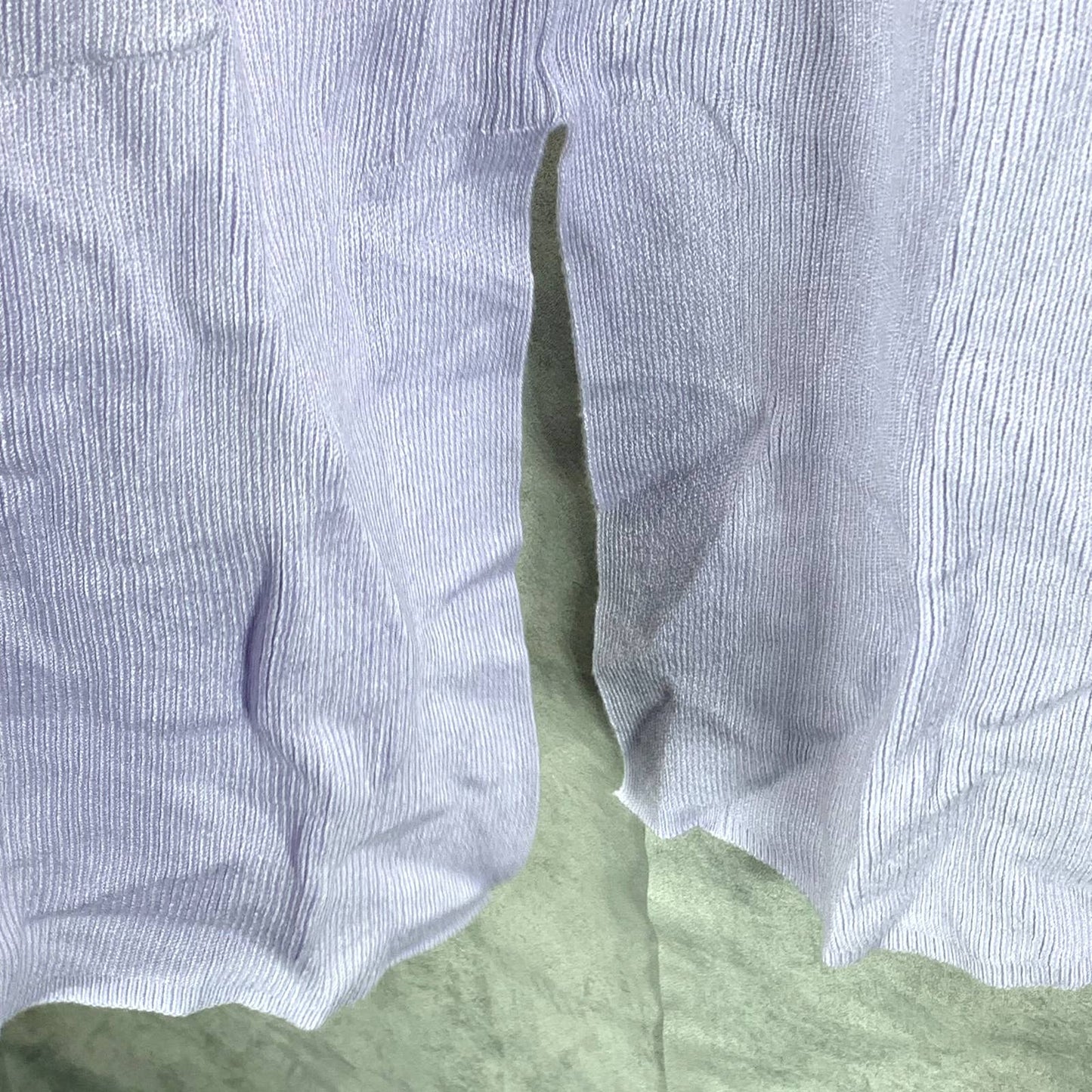 ALFANI Women's Lightest Lilac Colorblock Open-Front Sleeveless Cardigan SZ S