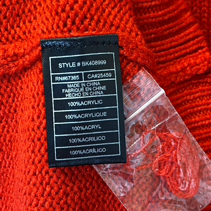 BB DAKOTA By Steve Madden Women's Crimson Red Crewneck Knit Sweater Dress SZ M