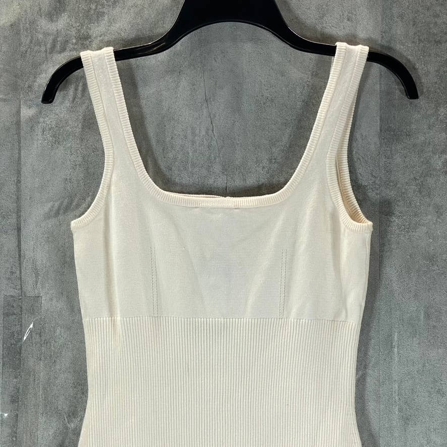 GUESS Women's Ocean Salt Lana Button-Front Bodycon Midi Dress SZ M