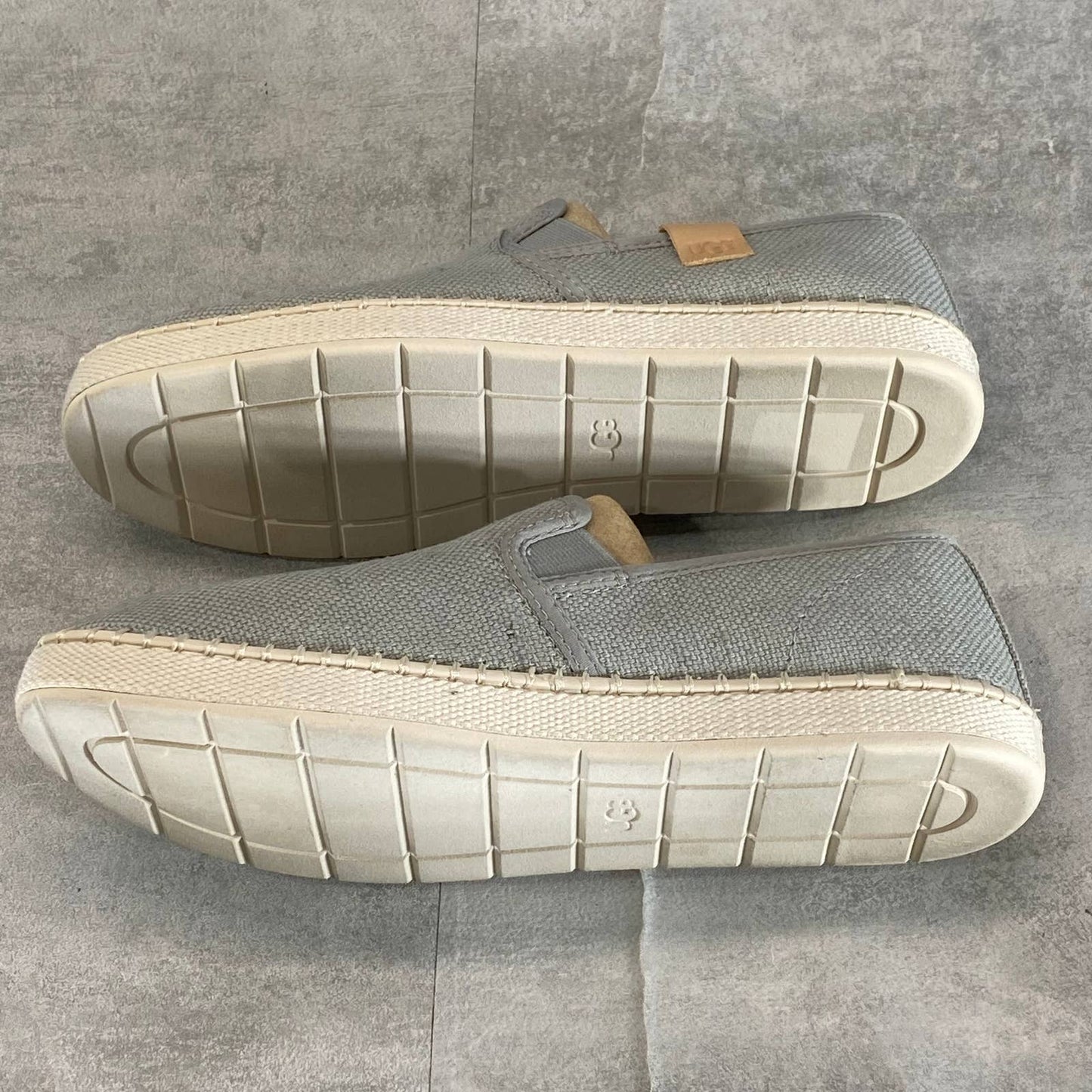 UGG Women's Cobble Luciah Twin-Gore Round-Toe Slip-On Sneakers SZ 8