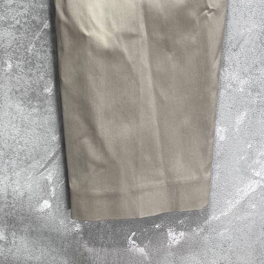 ALFANI Summer Straw Tummy Control Mid-Rise Pull-On Short Skinny Pants SZ 2S