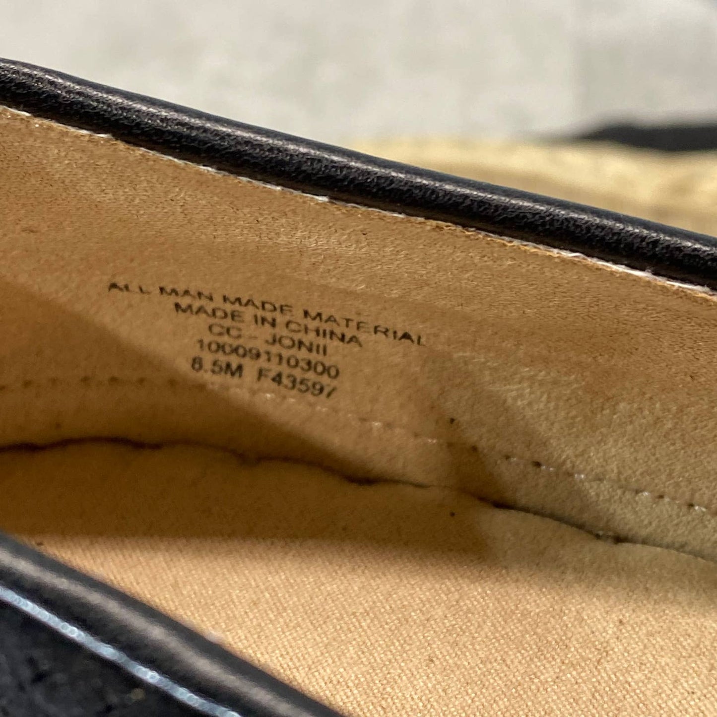 CHARTER CLUB Women's Black Jonii Perforated Slip-On Espadrille Flats SZ 8.5