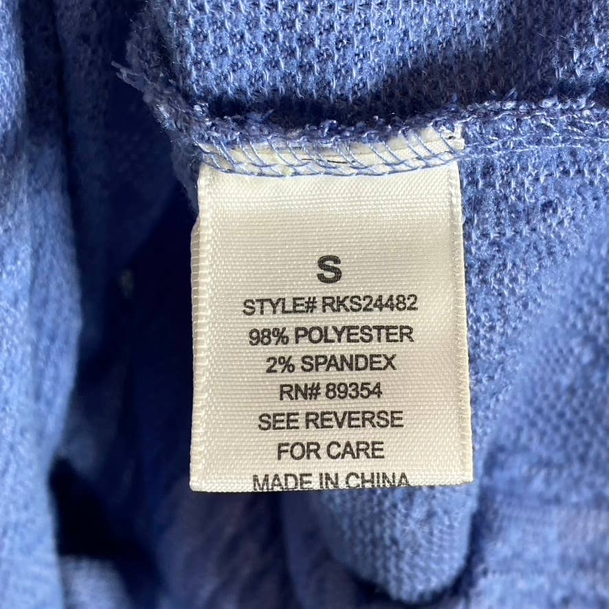 ULTRA FLIRT Juniors' Purple Impression Knit Round-Neck Bodycon Mini Dress SZ S