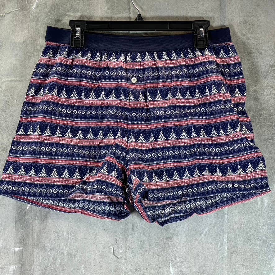 Men's Blue/Red Multi Brand Mixed Briefs SZ L