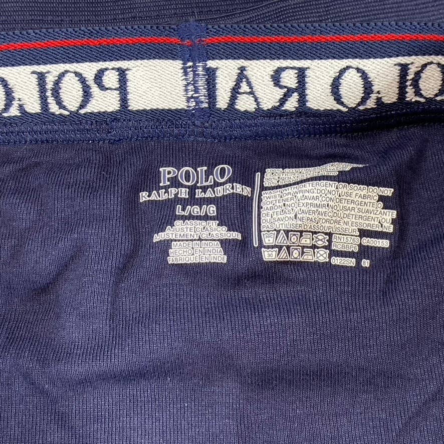 Men's Blue/Red Multi Brand Mixed Briefs SZ L