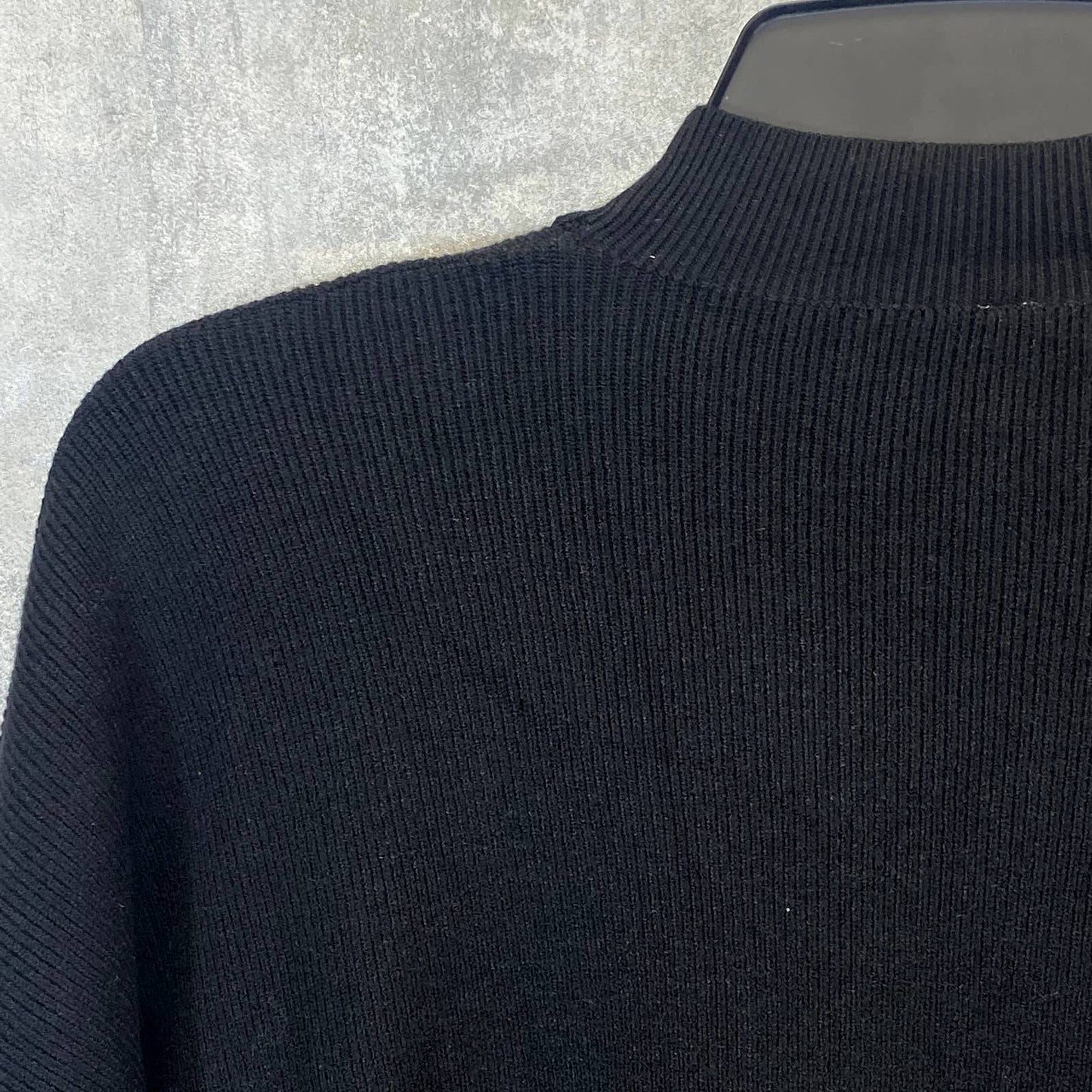 DREAMERS BY DEBUT Women's Black Oversized High Neck Pullover Sweater SZ L