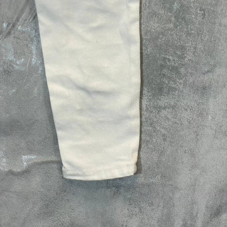 ABOUND Women's White High-Rise Skinny Denim Jeans SZ 28