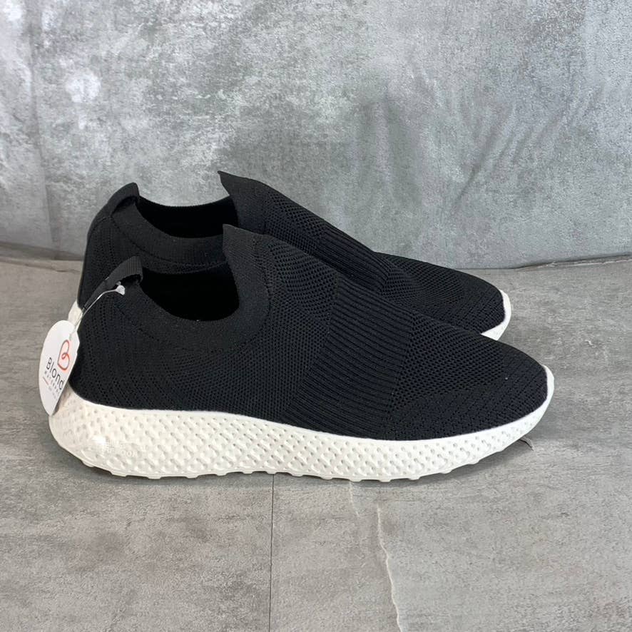 BLONDO Women's Black Knit Sarah Waterproof Slip-On Wedge Sneakers SZ 8