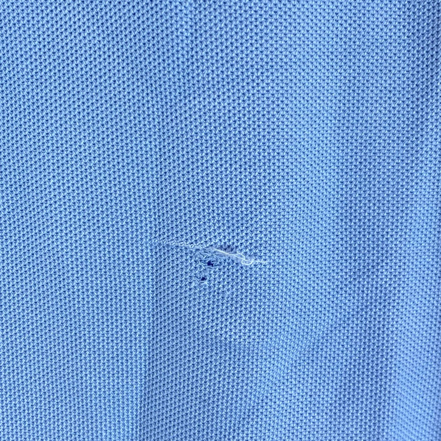 NAUTICA Men's Noon Blue Sustainably Crafted Deck Classic-Fit Polo Shirt SZ L