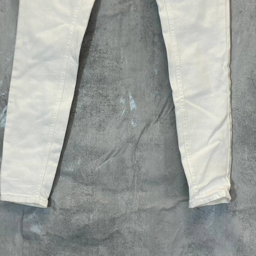 ABOUND Women's White High-Rise Skinny Denim Jeans SZ 28