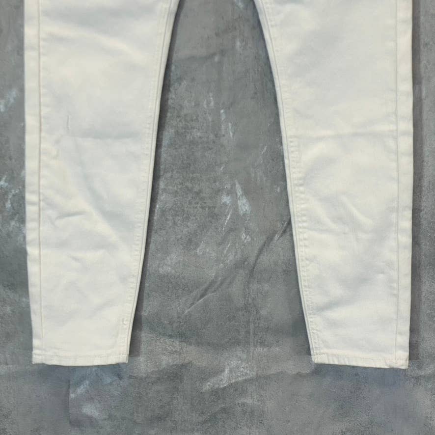 ABOUND Women's White High-Rise Skinny Denim Jeans SZ 27