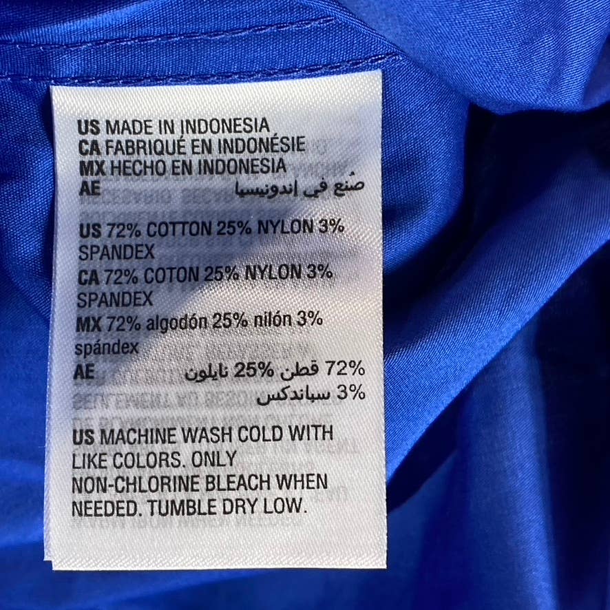 ALFANI Men's Cobalt Slim-Fit Performance Stretch Solid Button-Up Dress Shirt SZS