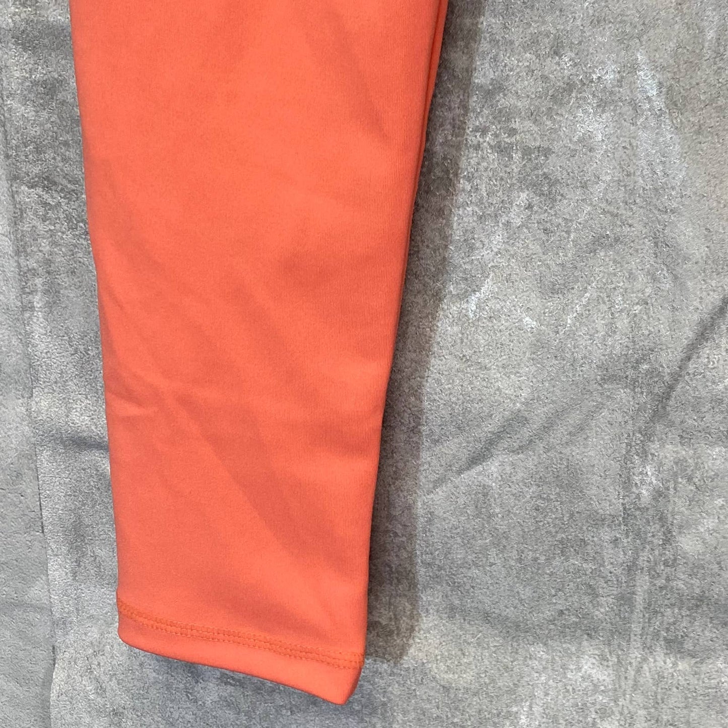 NICOLE MILLER Sport Women's Coral High-Rise Pull-On Skinny Media Pocket Leggings SZ L