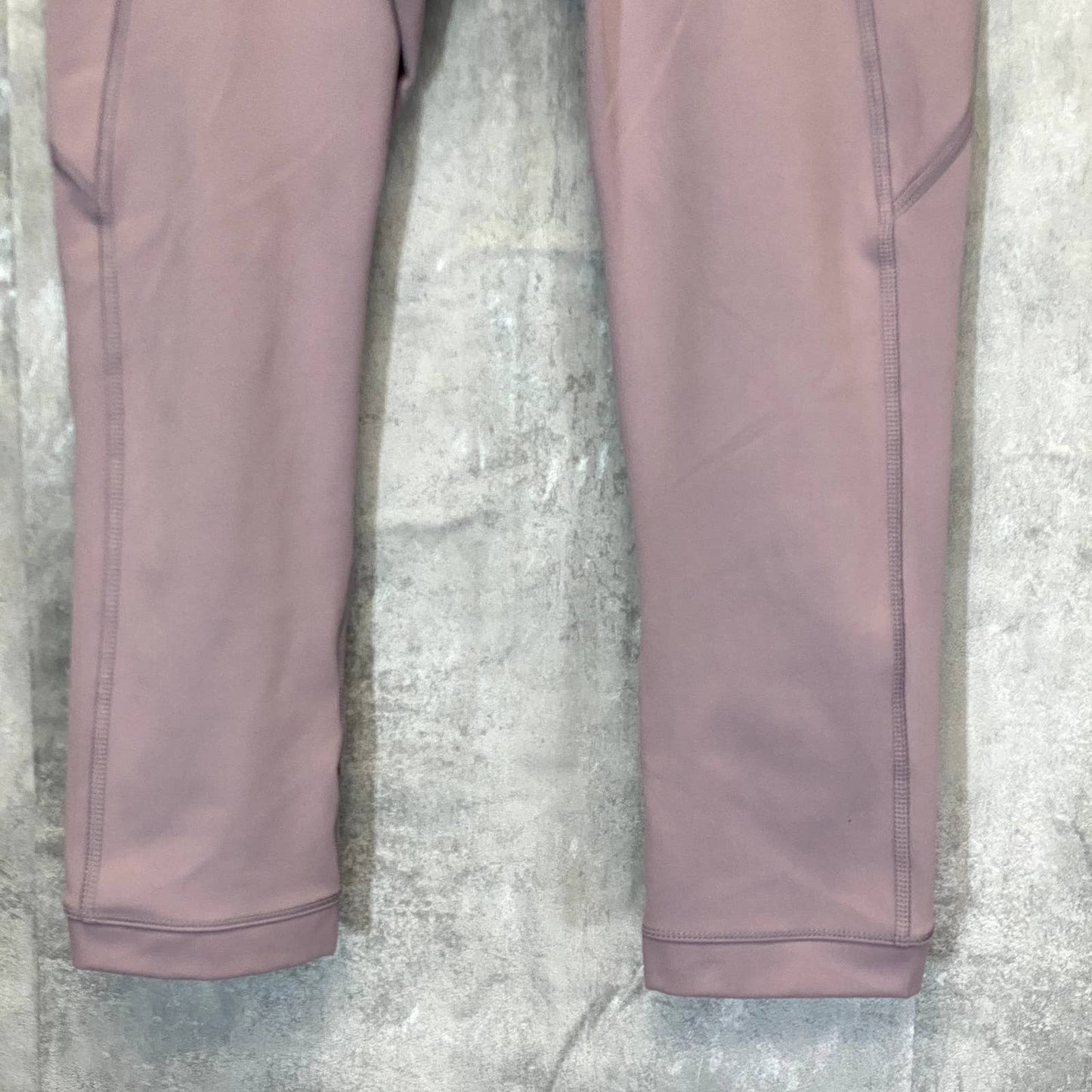 APANA Women's Dove High-Rise Pull-On Cross Detail Capri Leggings SZ S
