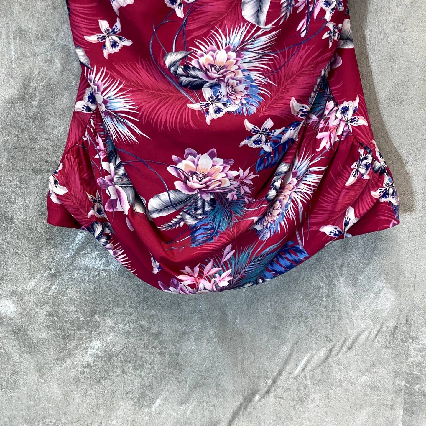 SEA LEVEL AUSTRALIA Women's Rose Bahamas Twist Front Bandeau Tankini SZ 8