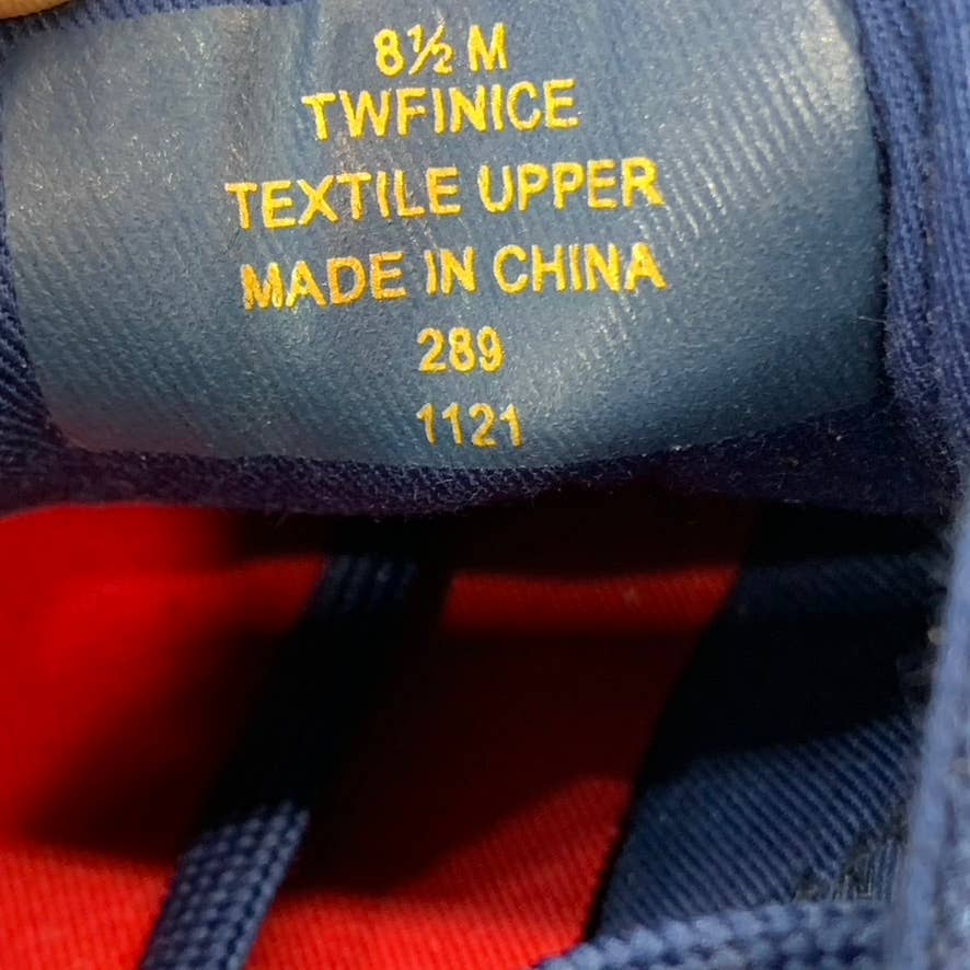 TOMMY HILFIGER Women's Dark Blue Finice Lace-Up Sneakers SZ 8.5