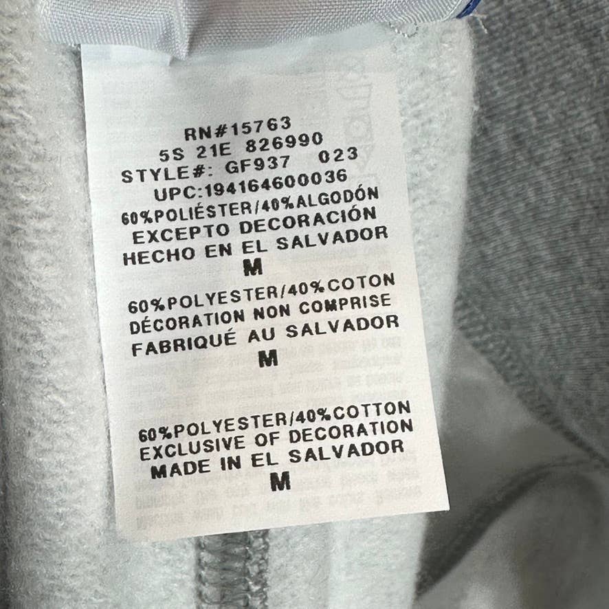 CHAMPION Women's Oxford Grey Powerblend Fleece Drawstring Waist Joggers SZ M