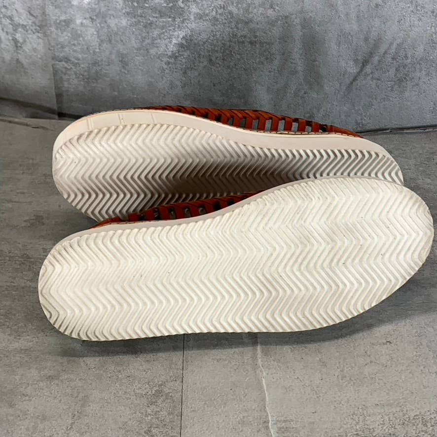 VINCE CAMUTO Women's Rust Romeena Cutout Platform Slip-on Sneakers SZ 8