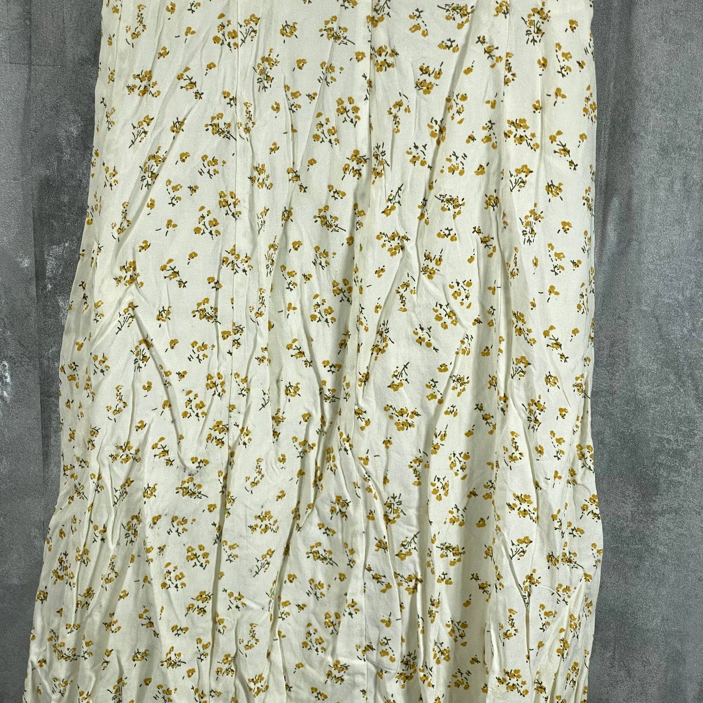 BARDOT Women's Ditsy Floral-Print Elbow-Sleeves Side-Slit Midi Dress SZ 6