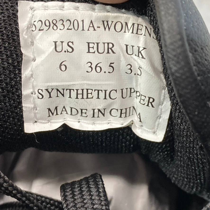 LEVI'S Women's Black BB HI Perf UL High-Top Lace-Up Sneakers SZ 6