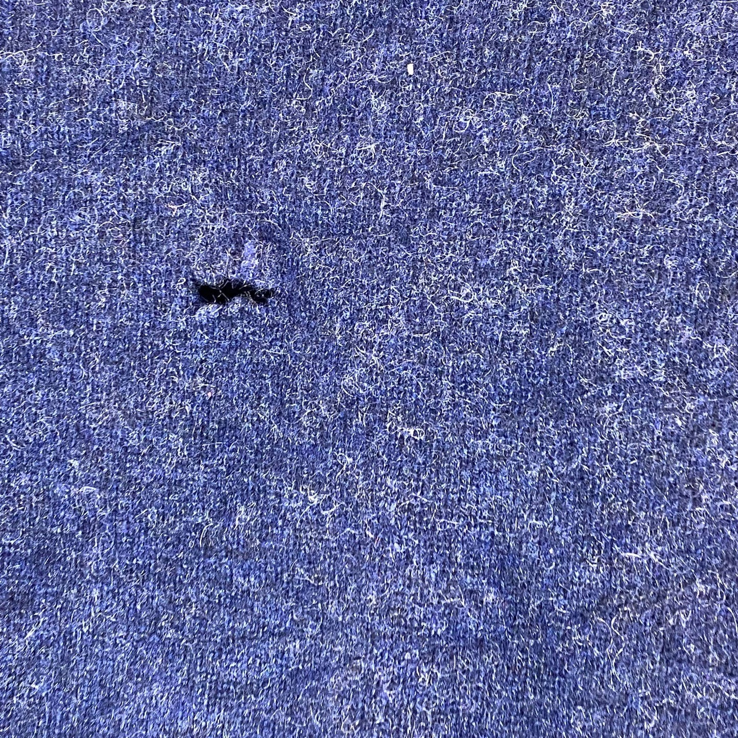 CLUB ROOM Men's Navy Heather Solid Cashmere Crewneck Pullover Sweater SZ S