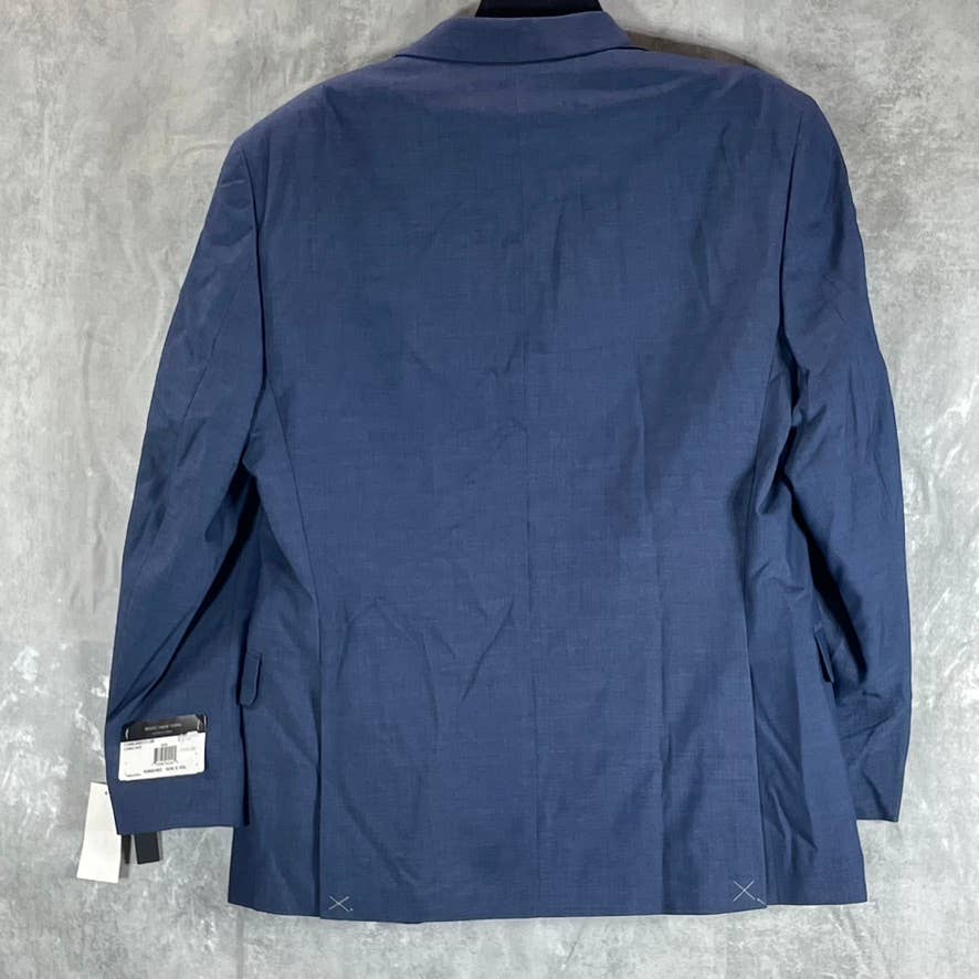 MARC NEW YORK Men's Blue Short Modern-Fit Two-Button Suit Jacket SZ 40S