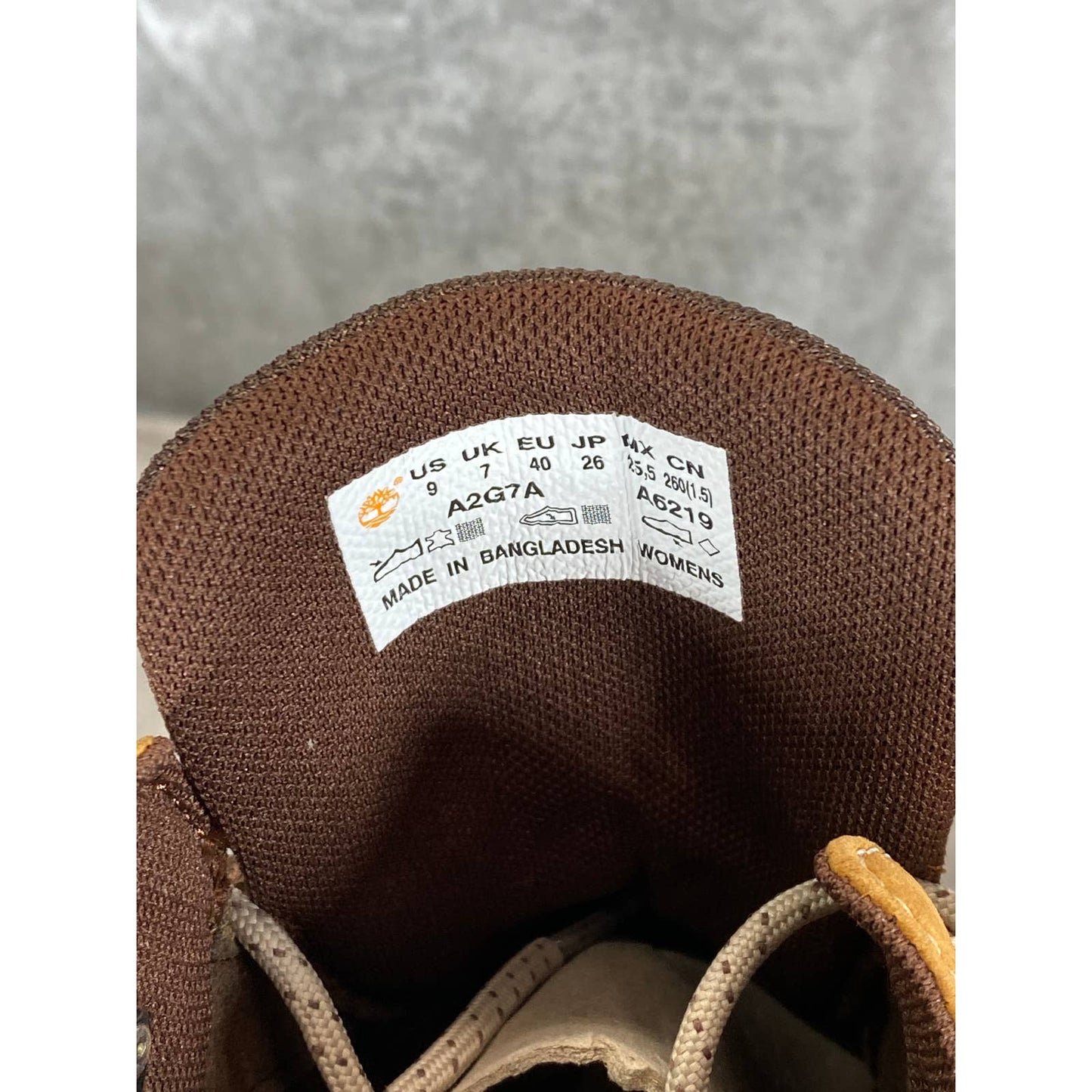 TIMBERLAND Women's Wheat Nubuck Euro Swift Hiking Lace-Up Boots SZ 9
