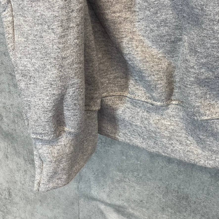BP. Women's Gray Ying Yang Lover Graphic Crewneck Pullover Sweater SZ L